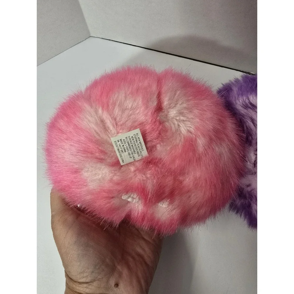 Harry Potter Pygmy Puff Plush Lot Of 2 Set Purple Pink Wizarding World
